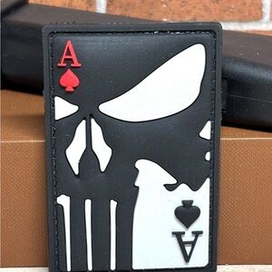 Sniper PVC Patch - Tactical Morale Sniper Ace Card Gun Patch - Punisher Patch